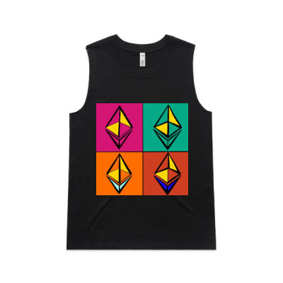 Ether-Diptych Womens Tank Thumbnail